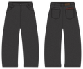 Raw Denim Barrel Jeans